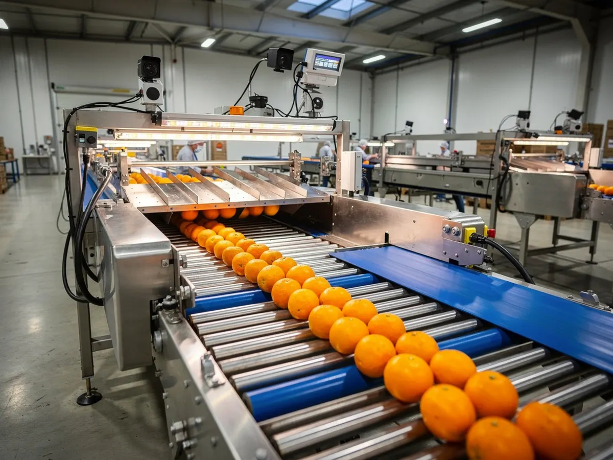 Automated calibration and grading line