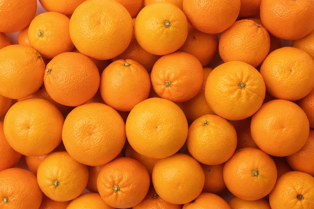 Fresh Egyptian oranges